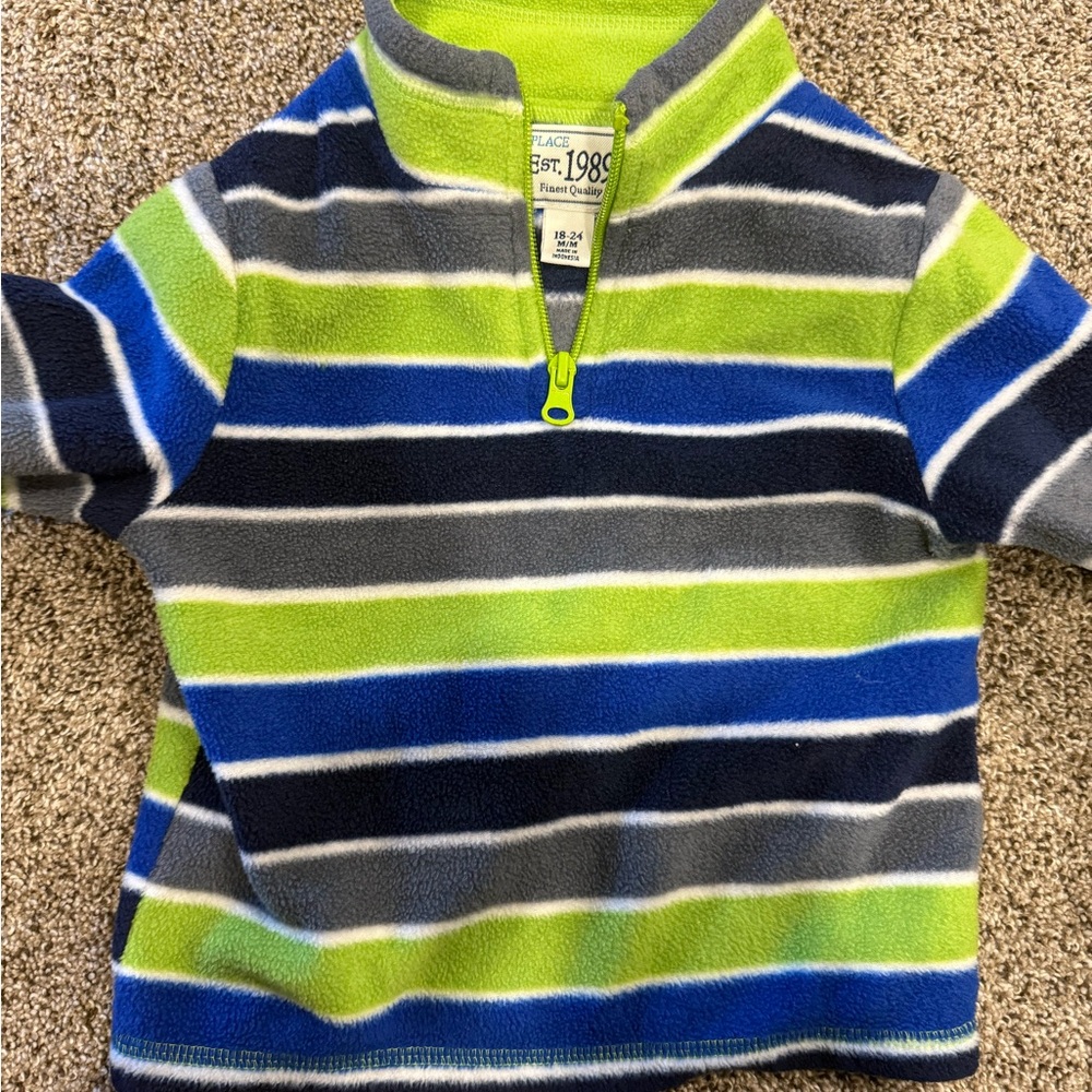 Child place half zip